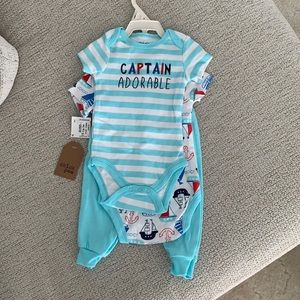 NWT Sailor themed 3 piece set